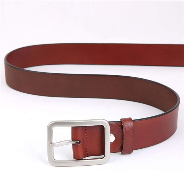 Men's Leisure Leather Belt Commuting Leather Belt Men's And Women's Cowhand Decorative Leisure Pin Buckle Belt Belt