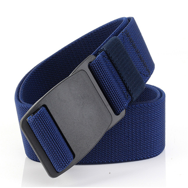 Thickened Security Belt Thickened Canvas Belt Elastic Stretch Leisure Belt for Men Can Be Customized