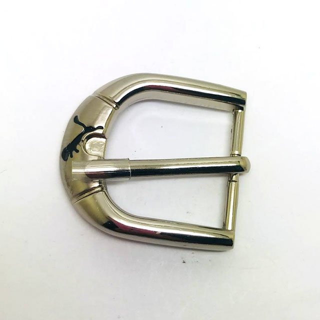 Professional Buckle Supplier Brand Logo Name Custom Pin Belt Buckle 