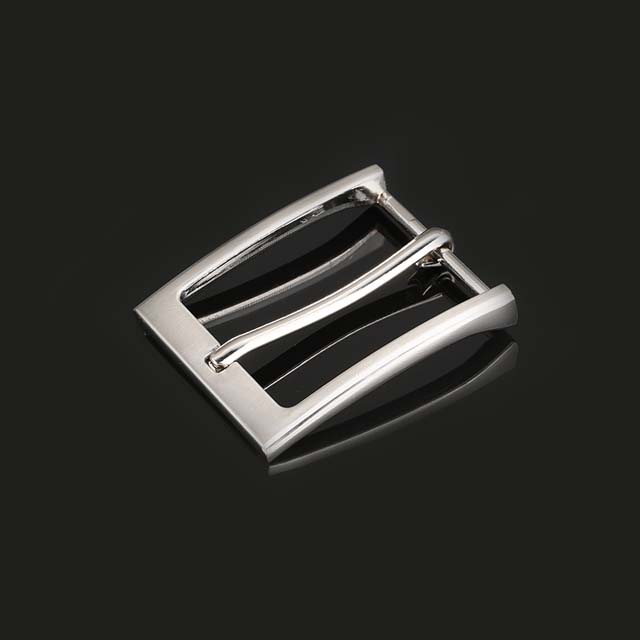 Brushed Metal Pin Belt Buckle Custom Logo Buckle Manufacturers Men's Wholesale