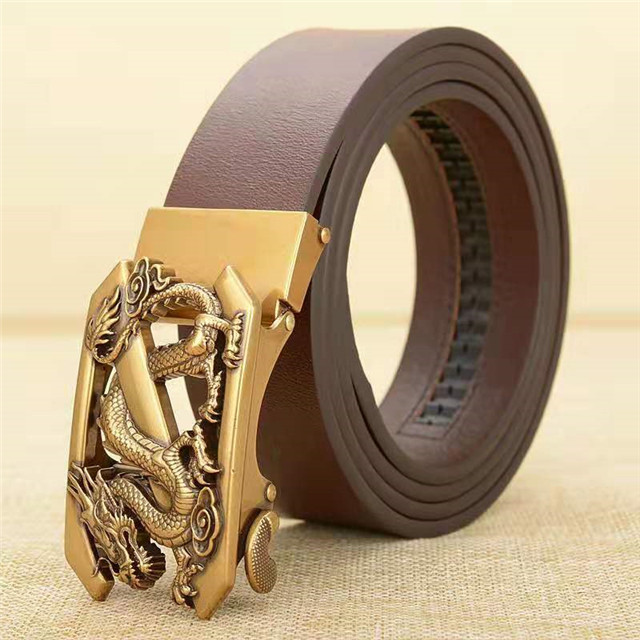 Men Customized Design Genuine Leather Belt 