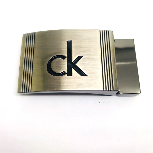 Simple Design Business Belt Buckle Metal Alloy Plate Buckle 