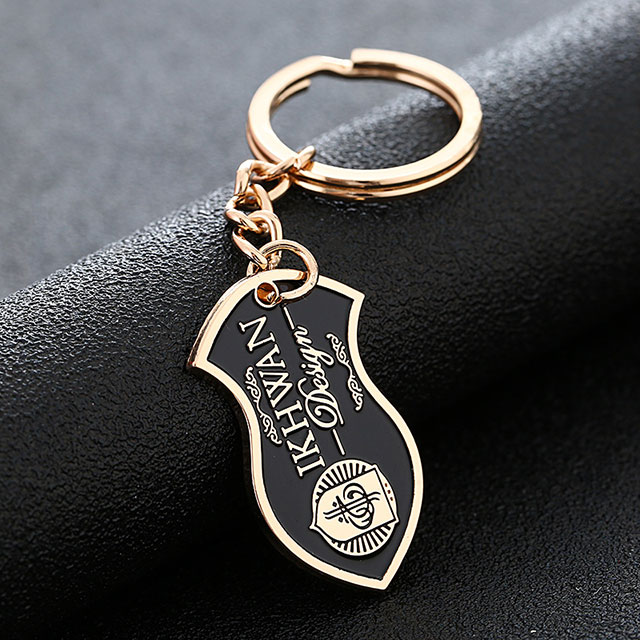 Good Quality Zinc Alloy Custom Key Chain Men Key Ring with Personal Logo
