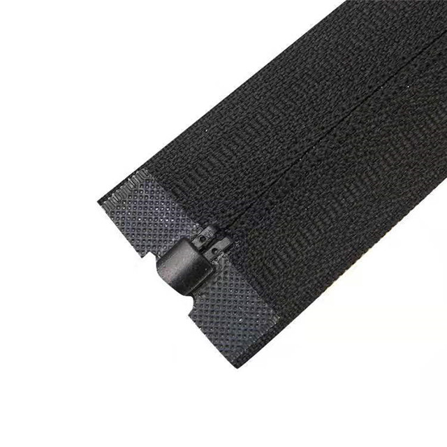 Open End Nylon Zipper #3 Custom Plastic Waterproof Invisible Metal Puller 